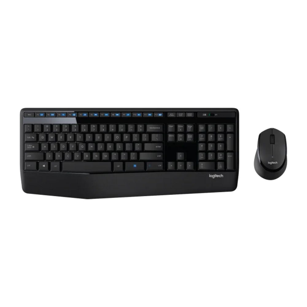 Combo Teclado y Mouse InalamLogitech Confort  MK345 Negro