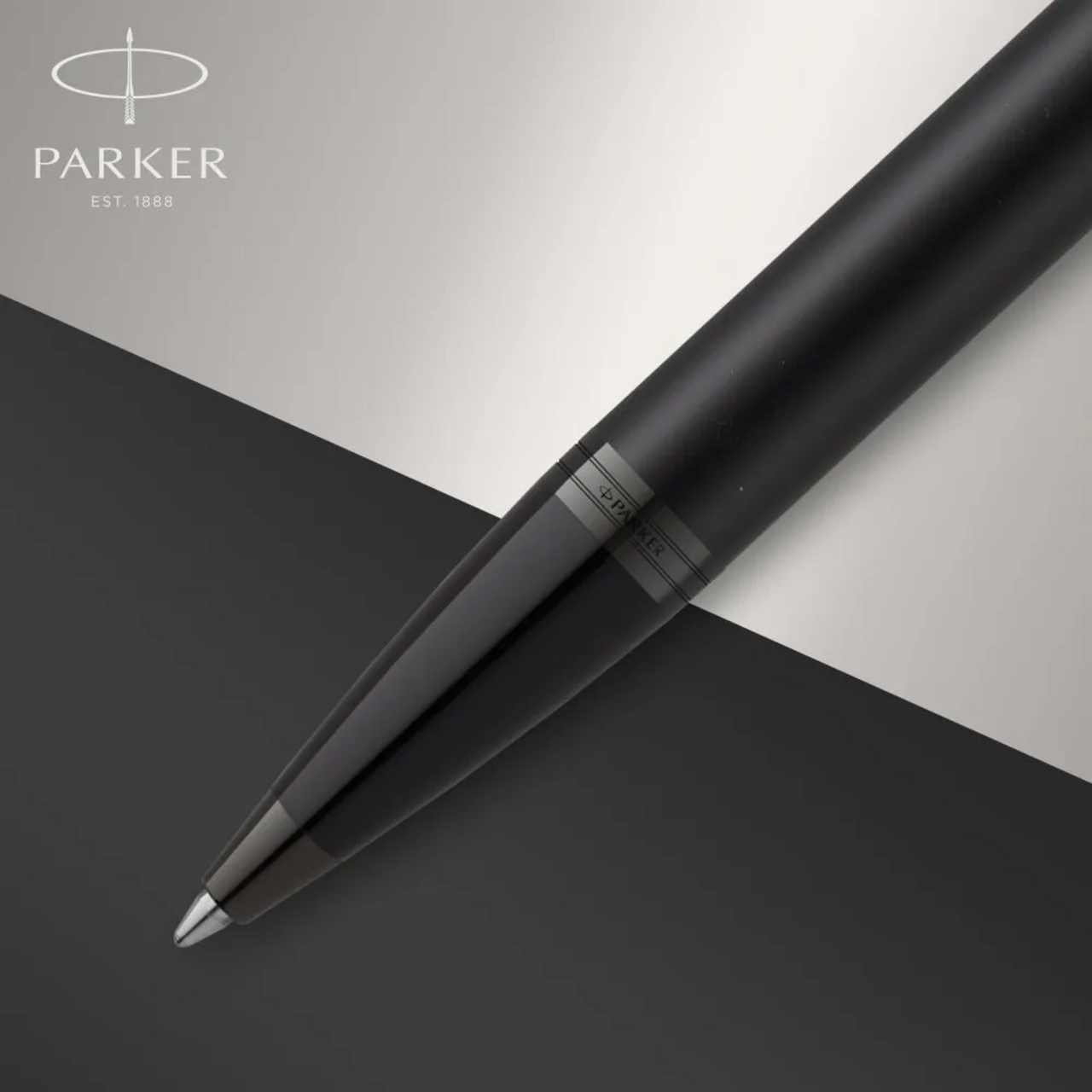 Boligrafo Parker IM Achromatic Negro Mate Tinta Negra