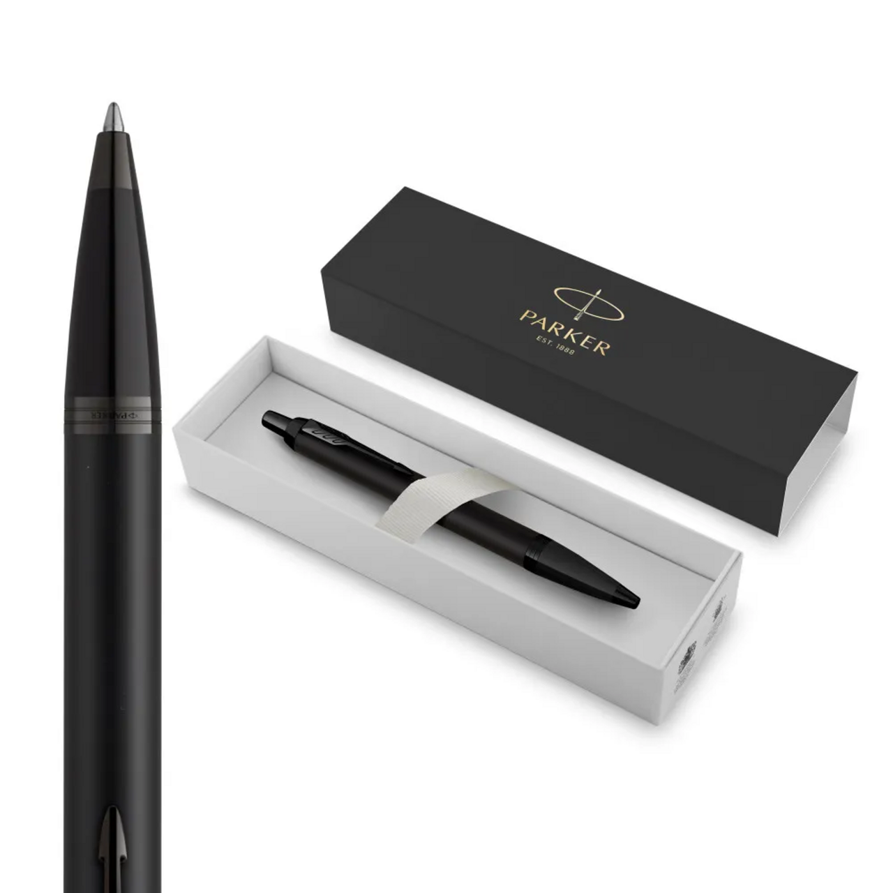 Boligrafo Parker IM Achromatic Negro Mate Tinta Negra