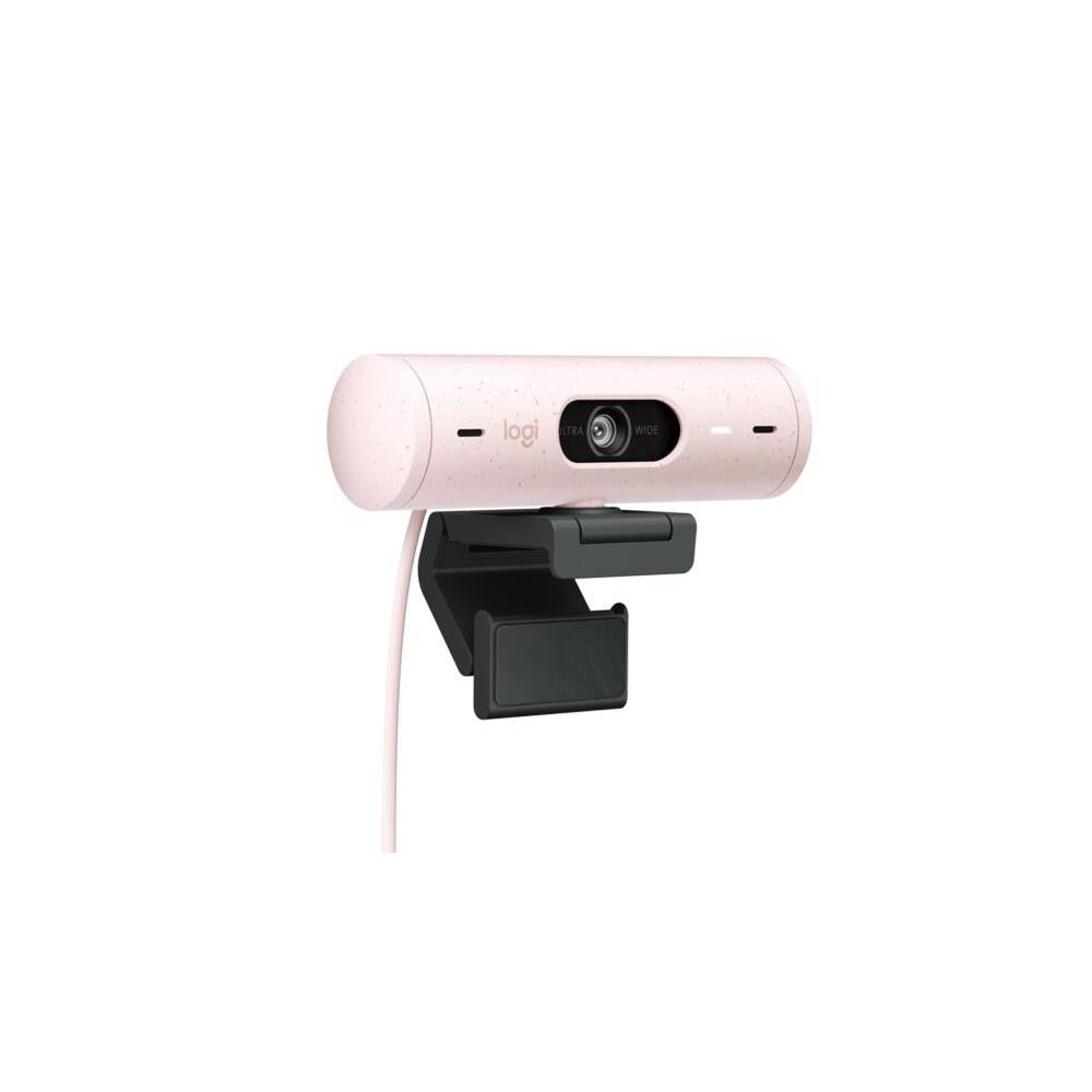 Camara WEB Logitech BRIO 500 FullHD Rosa