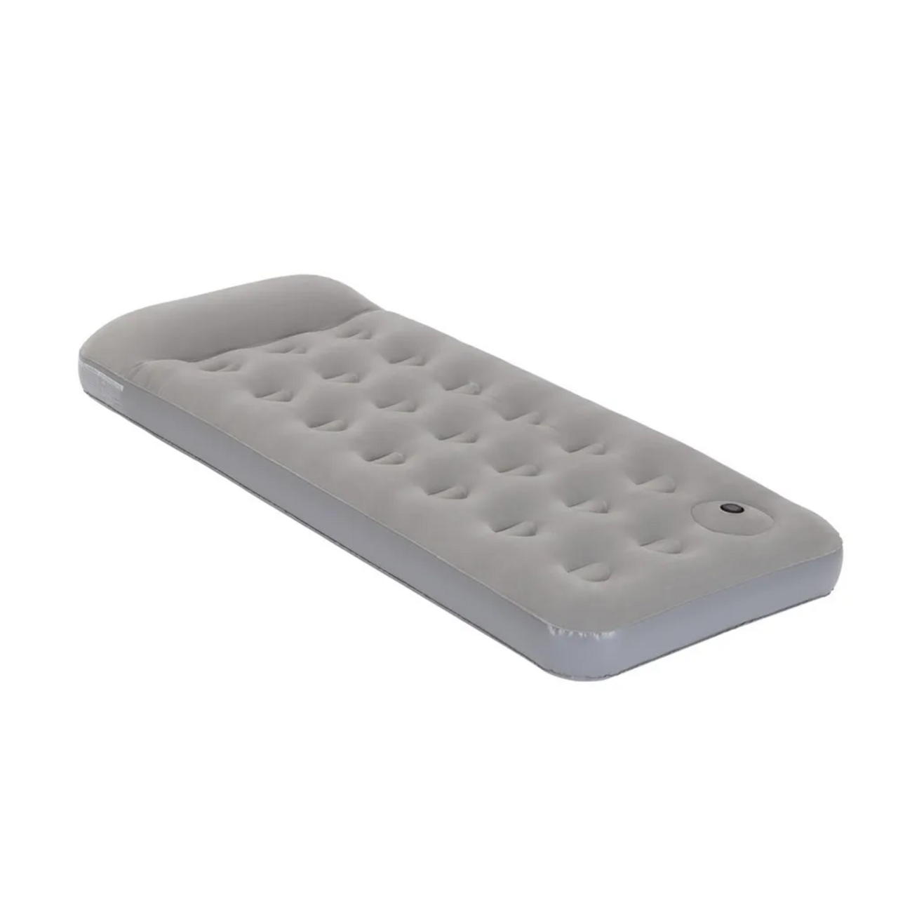 Colchon Inflable Coleman Individual con Inflador Gris