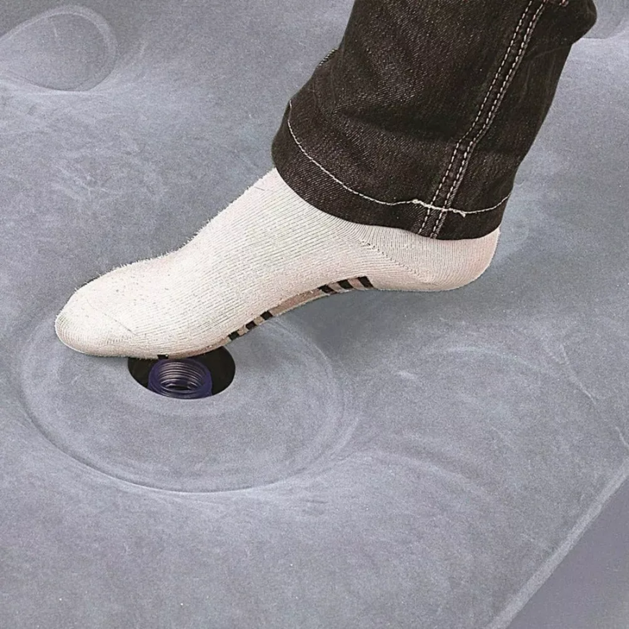 Colchon Inflable Coleman Queen 2P con Inflador