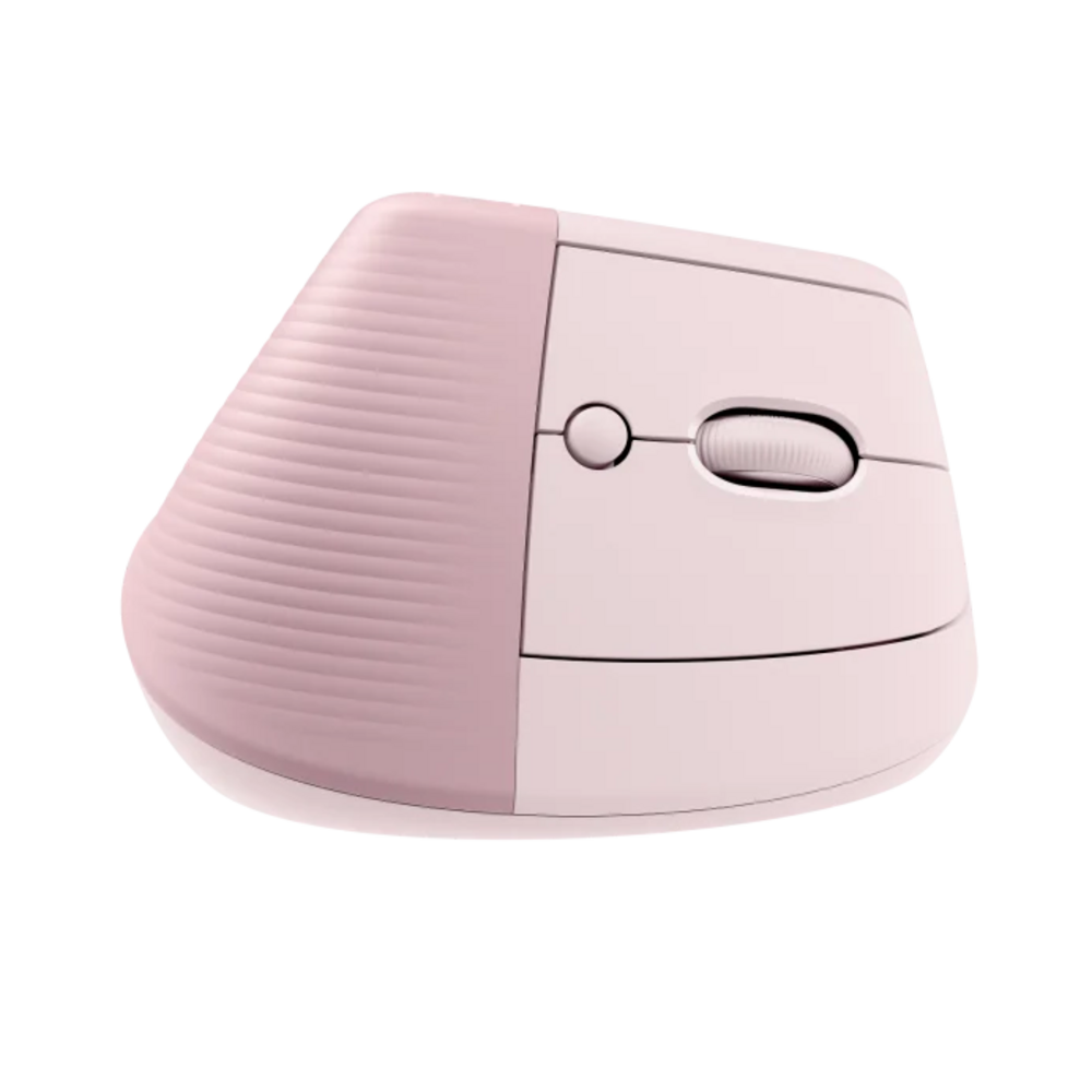 Mouse Inalambrico Vertical Logitech LIFT Rosa