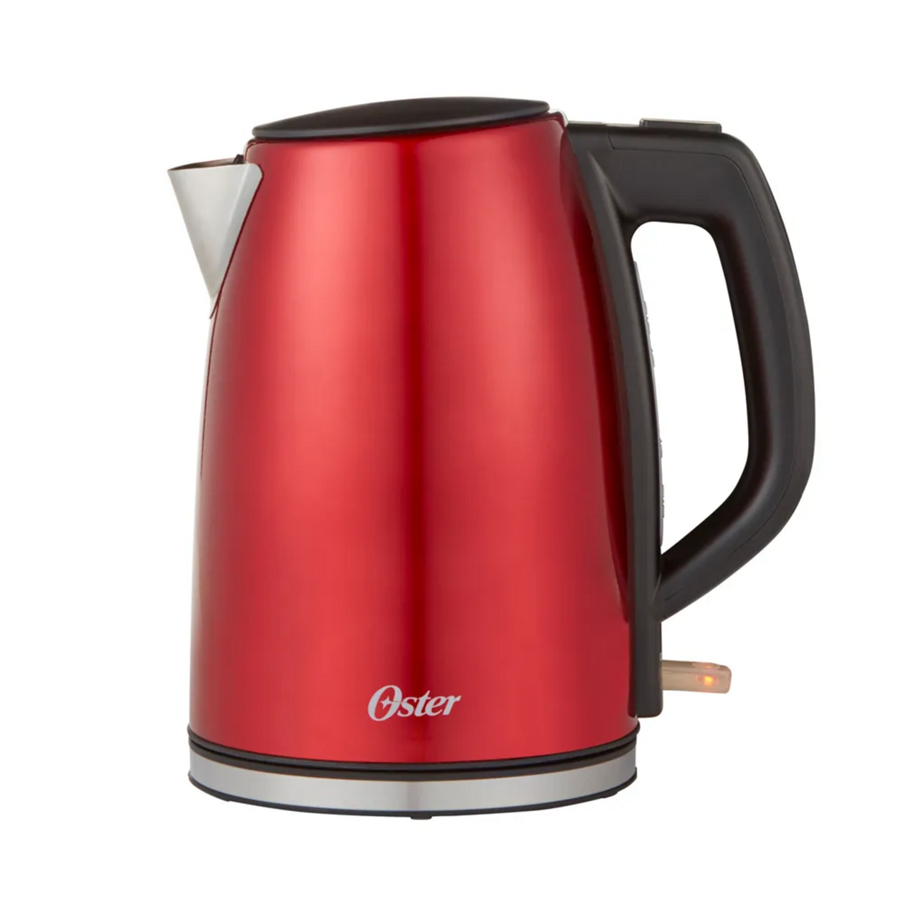 Hervidor Electrico Oster Rojo 1.7L Acero Inoxidable 2133166