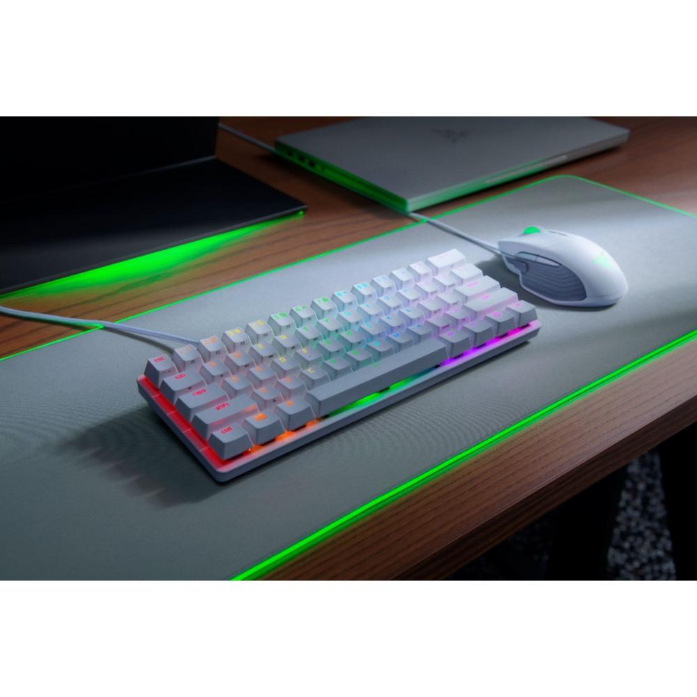 Teclado Gamer Razer Huntsman Mini Mercury Sw Purple Ing