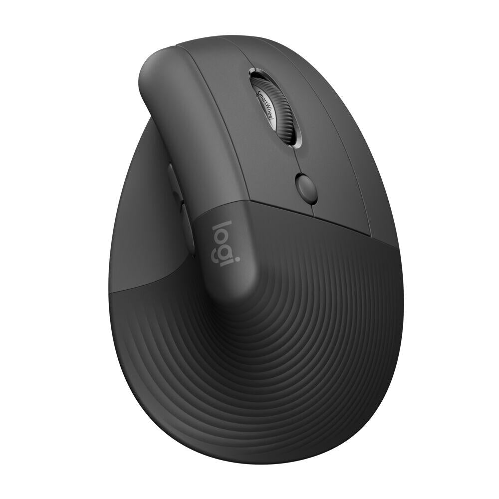 Mouse Vertical Inalambrico Logitech Lift Negro