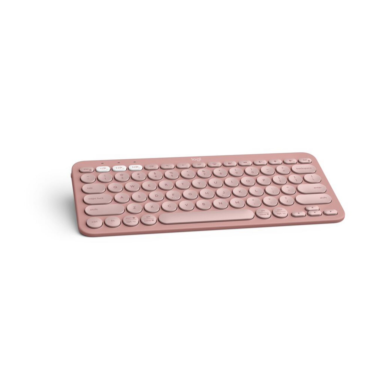 Teclado Logitech Pebble 2 K380S Rosado Español