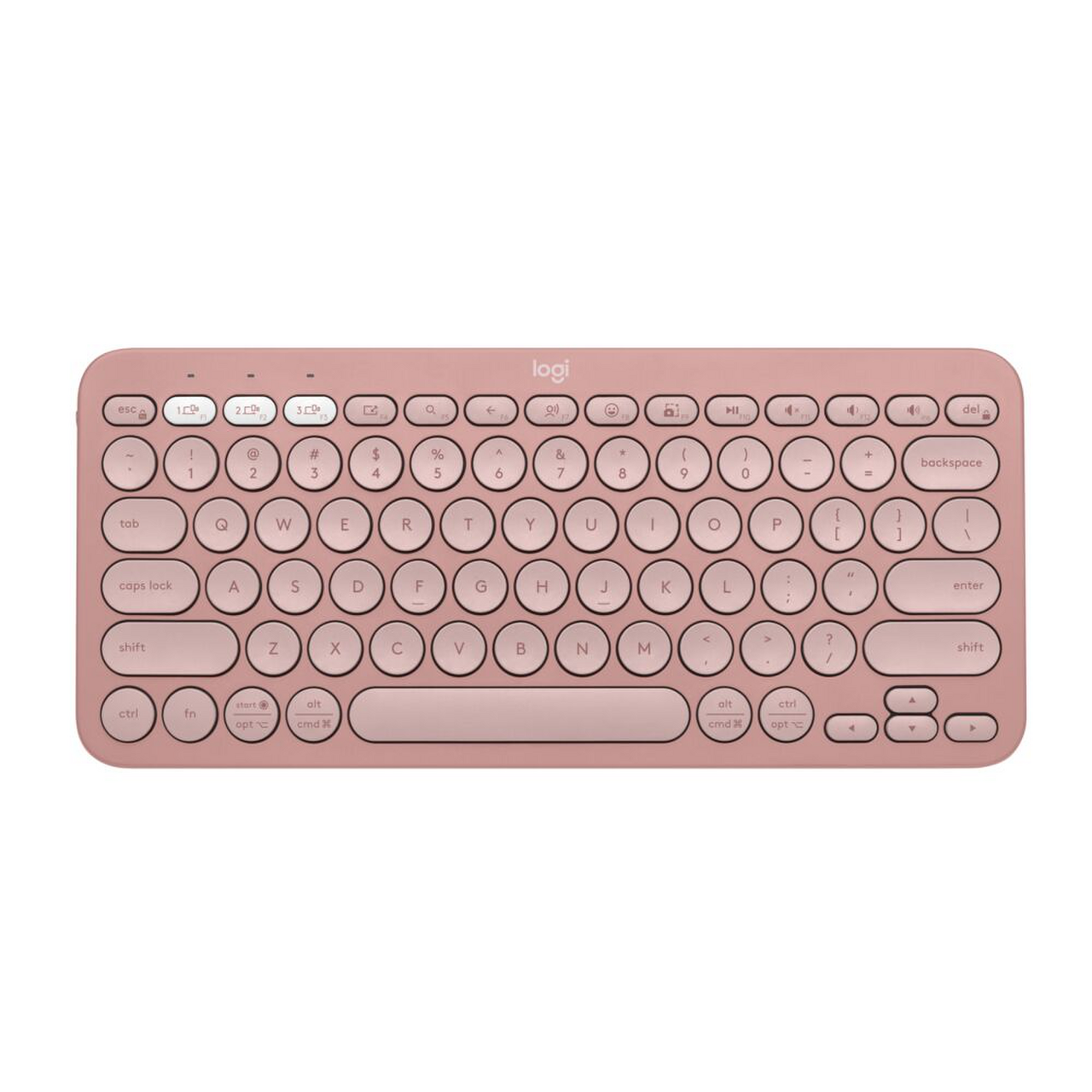 Teclado Logitech Pebble 2 K380S Rosado Español