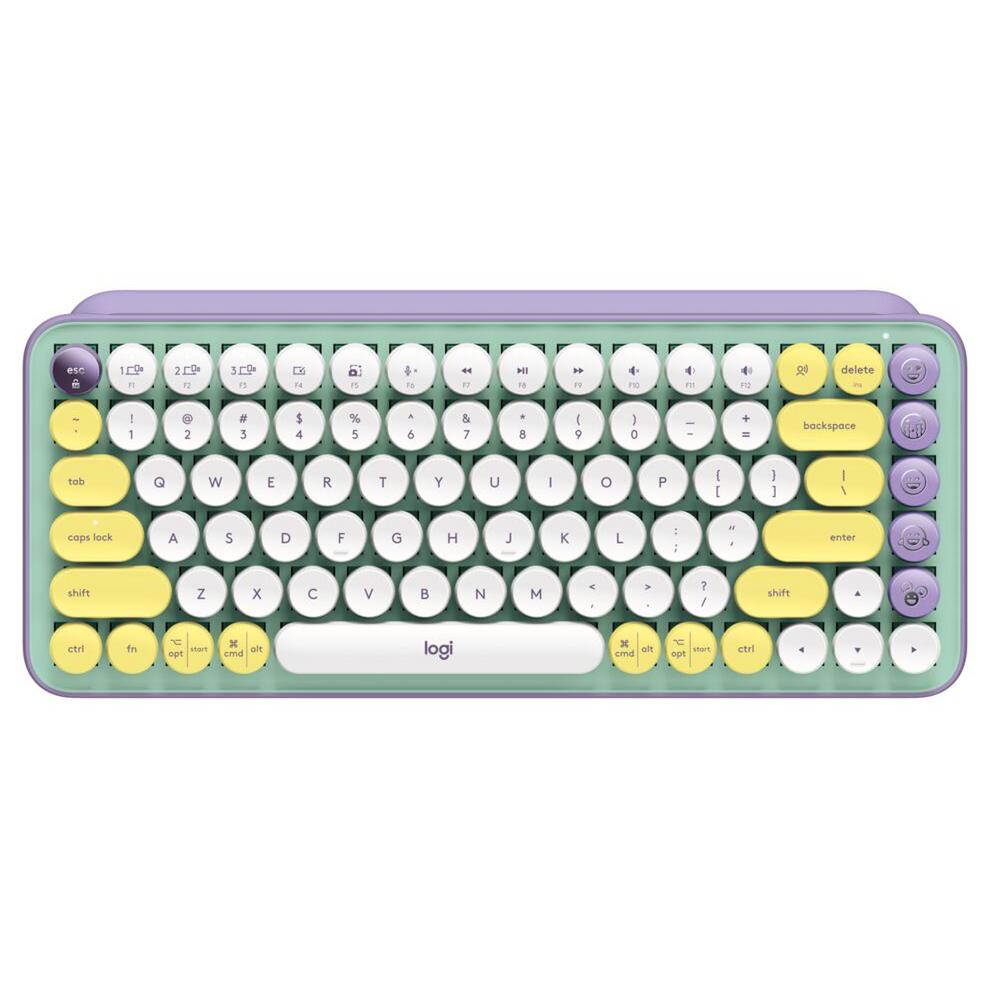 Teclado Logitech Pop Keys Lila Daydream