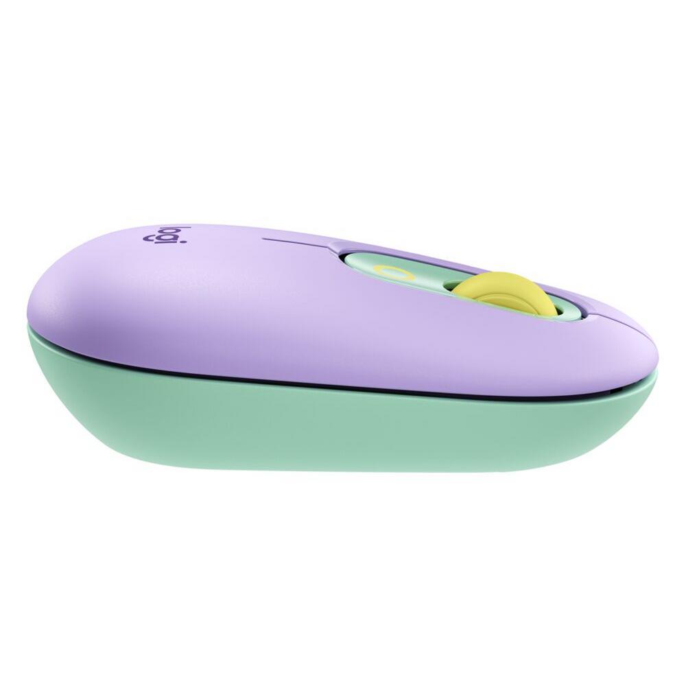 Mouse Inalambrico Logitech Pop Emoji Lila