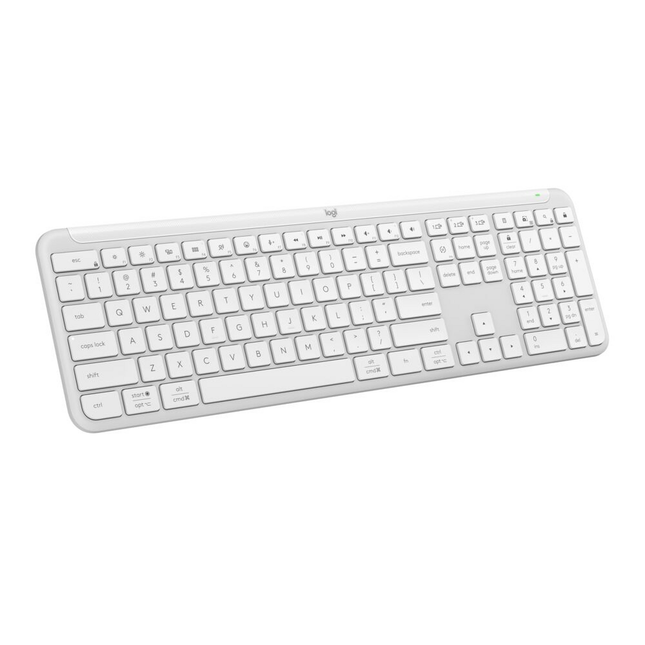 Teclado Inalambrico Logitech K950 Signature Esp Blanco