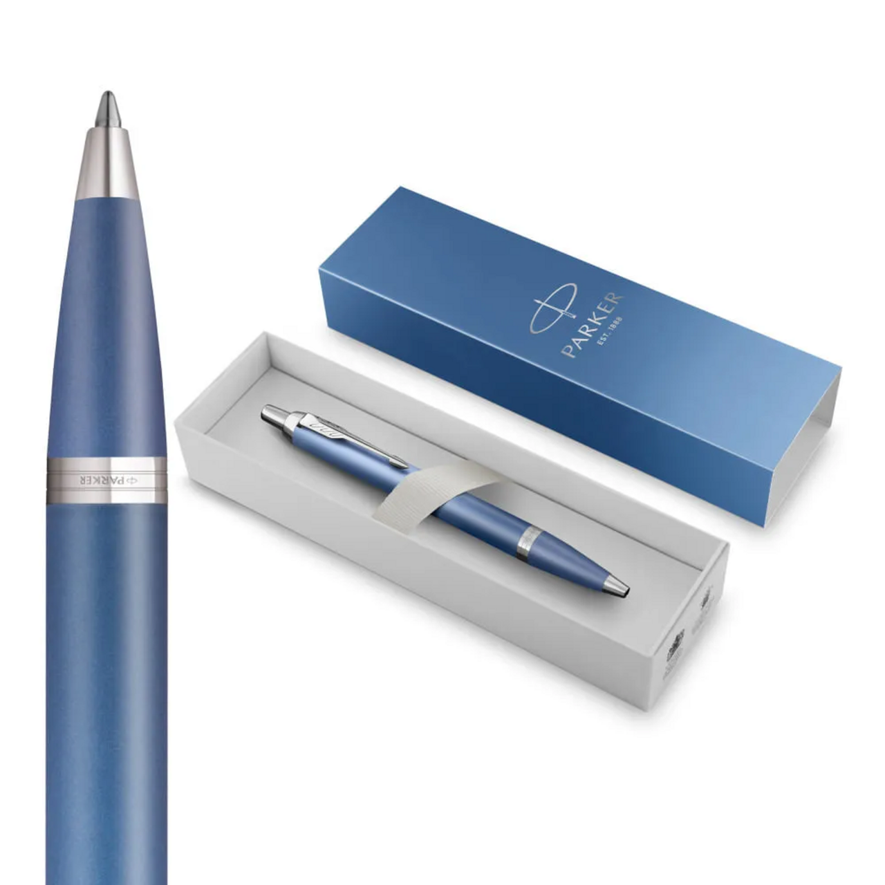 Bolígrafo Parker IM Writing Rituals Azul Med Tinta Azul