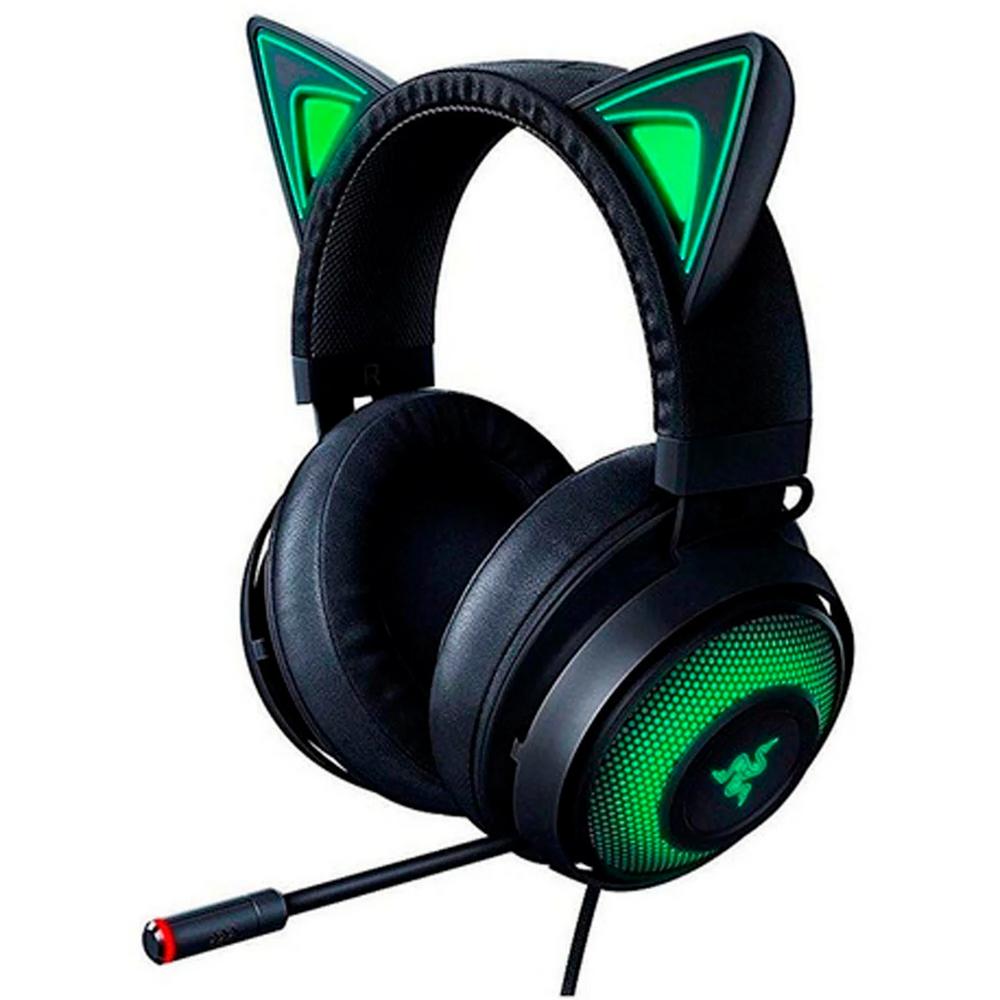 Audifono Gamer Razer Kraken Kitty Chroma Negro USB