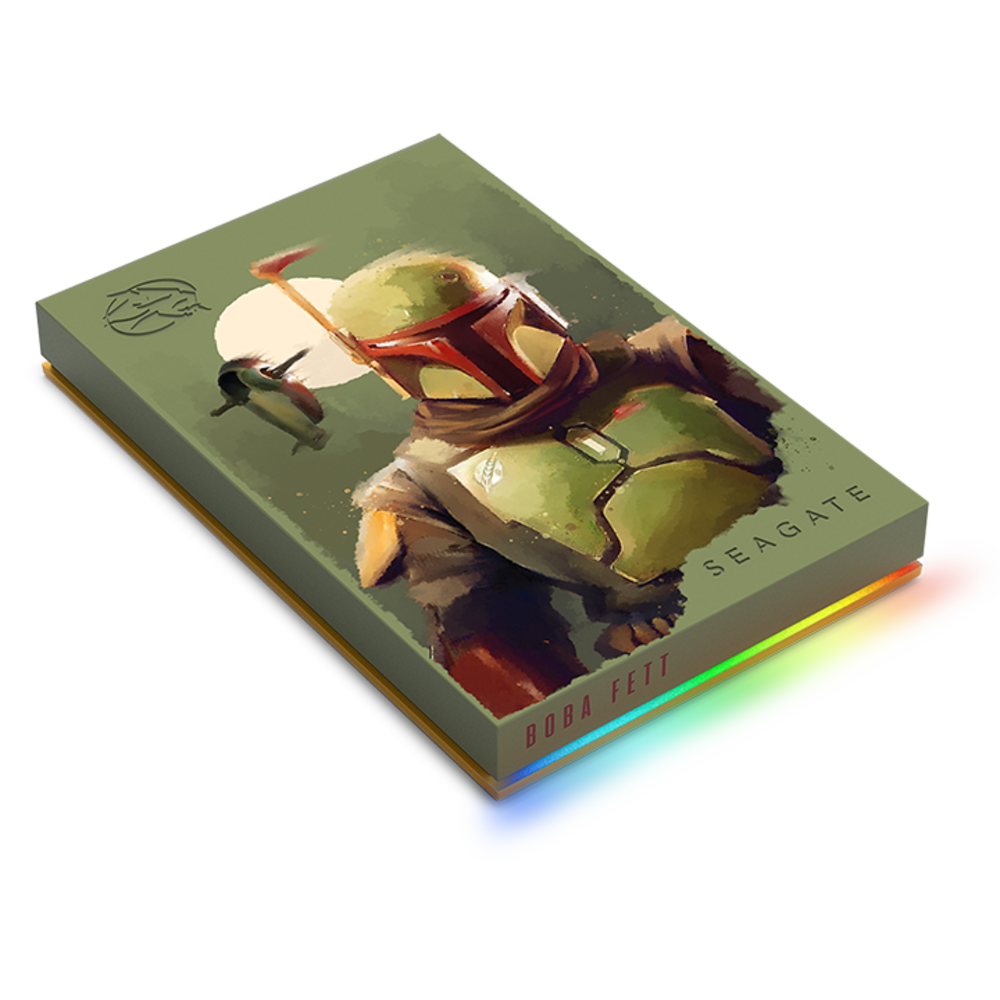 Disco Duro GAMER RGB Seagate FireCuda 2TB Boba Fett