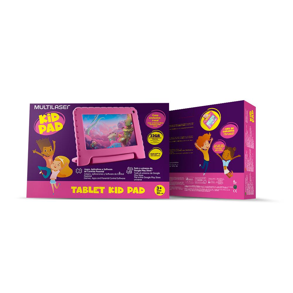 Tablet Para Niños Multi Kid Pad 2/32 Rosa NB607