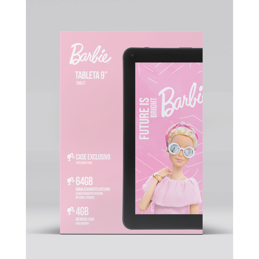 Tablet Multi Barbie 9 Pulg 4+64 GB WIFI NB620